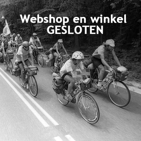 Webshop Fietsvakantiewinkel gesloten